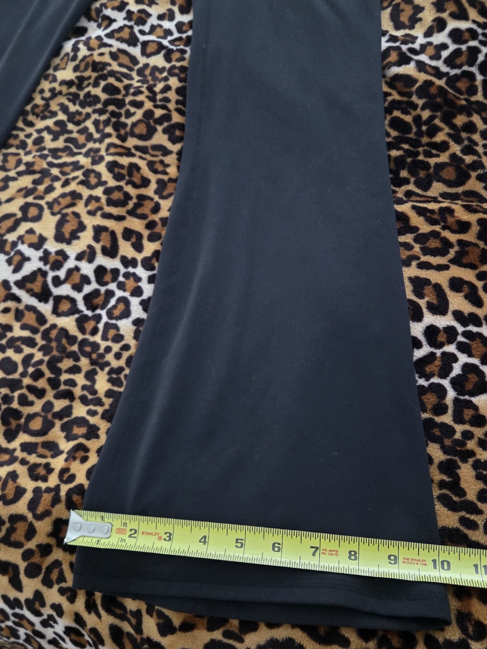 Fabletics Black High-Waist Flare Leg Pants - Picture 8 of 10